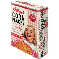 노스텔직아트[30324] Kelloggs - Girl Corn Flakes Collage