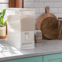 프랑코 다이얼 1인분 레버 쌀통 12kg