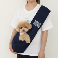 캥거루 메쉬 슬링백 (네이비)