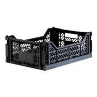 아이카사 폴딩박스 M black