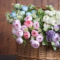 미니 러넌큘러스 부쉬 조화(5color)_(1630964)