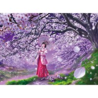 사쿠라의 바람 [500피스/퍼즐라이프/직소퍼즐/PL771]_(932175)