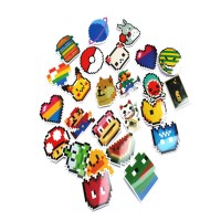 픽셀 캐릭터 스티커 25장 모음(캐리어 노트북 스티커)