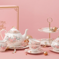 [디즈니] 미녀와야수_Tea Pot set (티팟+찻잔2인조)