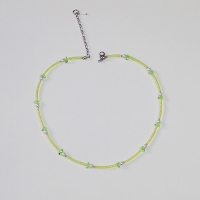 peridot_pearl_neck 페리도트 비즈목걸이