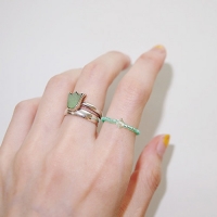 mint_ring 민트그린 심플비즈반지