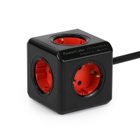 아이정 파워큐브 올컬러 블랙 5구 1.5M 멀티탭 콘센트