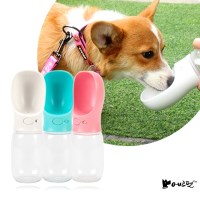 강아지 휴대용 원터치 물병 (3 Color)