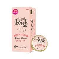 네츄럴코어 밋보울 닭가슴살 연어 30g x 6개 고양이 간식