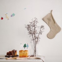 오 파티 토퍼-곰,소녀,거위그리고 크리스마스