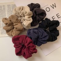 [당일배송][2개세트][6 color] 헤어곱창끈 코듀로이 스크런치