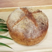 [더브레드] 유기농통밀_시골빵깜빠뉴710g*2팩(유럽식천연발효통밀빵)