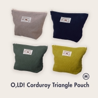 O LD! Corduroy Triangle Pouch_ Medium