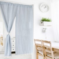 사계절 바란스 가리개 테슬 커튼 3color