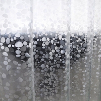 곰팡이 안생기는 욕실 투명 반투명 패브릭 샤워커튼_(87492)