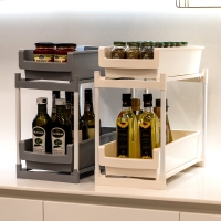 싱크인 주방선반 슬라이드 정리대