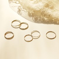 두꺼운 실버 반지