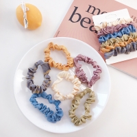 파스텔 곱창 머리끈 미니 헤어밴드 6개세트