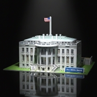 [Kiplex] 3D 입체 조립모델_세계 랜드마크 : 백악관