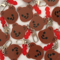 큐피드곰 각인 에폭시 아크릴 키링