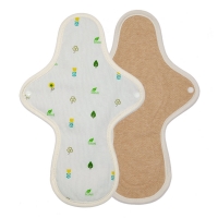 에코어스 자체생산 오가닉 유기농 초경 순면생리대 대형 1개입