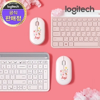 [cherry blossom 에디션]로지텍 코리아 MK470 무선 콤보 Set