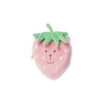 크래프트홀릭 스트로베리 랩 토끼 파우치