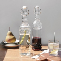 앤티크 글라스 물병 700ml 1P