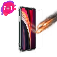 1+1 아이폰 슈퍼아머 0.33mm 9H 강화 유리 필름