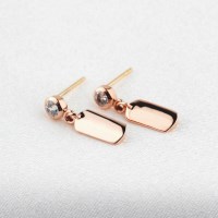 14K 레터링 귀걸이