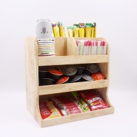 라운드 커피믹스 티백 와이드 정리함