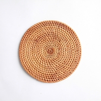 라탄 원형 받침 5호 냄비 소품 소금항아리 받침