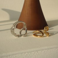 센수 멘트 오픈링 패션 꼬임 [반지] SENSOO 검지 엄지_(183946)