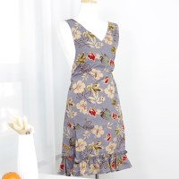 오리엔탈 브이넥 방수앞치마