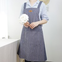 베이직 스트라이프 앞치마