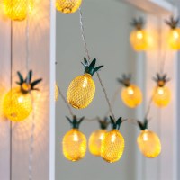 파인애플 줄조명 1.5m 무드등 가랜드조명 앵두 줄램프 10구