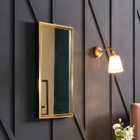 채우리 프레시티지 인테리어 화장대 사각 벽거울 (소)