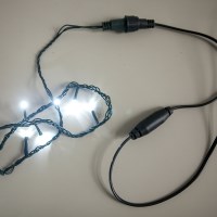 겸용 무점멸 전구 전원코드 3핀 C타입 선 (콘센트형) 용품