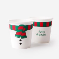 따뜻한 목도리 파티컵 소 (10개)