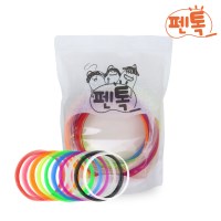 [펜톡] 3D펜 PLA 필라멘트 패키지 10m 10색