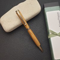 리그넘 앤틱 수제 볼펜, 이니셜 각인 무료, 고급 볼펜 세트
