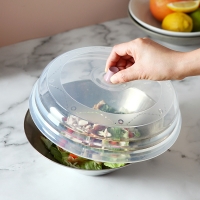 국내제작 실리콘 전자레인지 용기 접이식덮개(25cm)_(2053175)