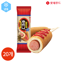롯데햄 켄터키 핫도그 70g x 20개