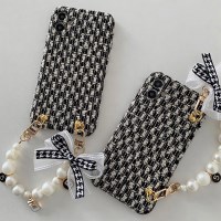 (전기종 아이폰) 벨벳 진주케이스