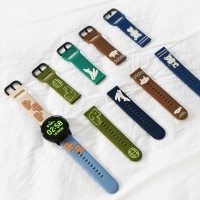 Romane 갤럭시 워치 실리콘 스트랩 for 20mm