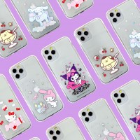 산리오캐릭터즈 투명젤리 케이스