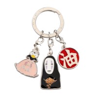 [센과치히로의행방불명]키링(보우네즈미&가오나시&온천장)