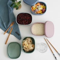 파스텔 실리콘 밀폐용기 L - 4color_(3096099)