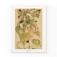 인테리어 패브릭 포스터_에곤쉴레 해바라기