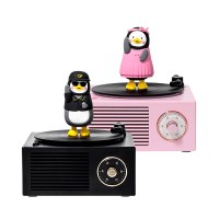 펭수 턴테이블 블루투스 스피커